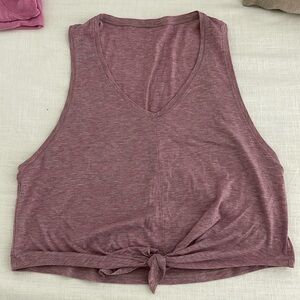 Lulu tie front crop size 4